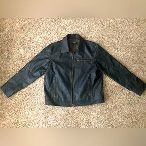 Black Rivet Leather Jacket